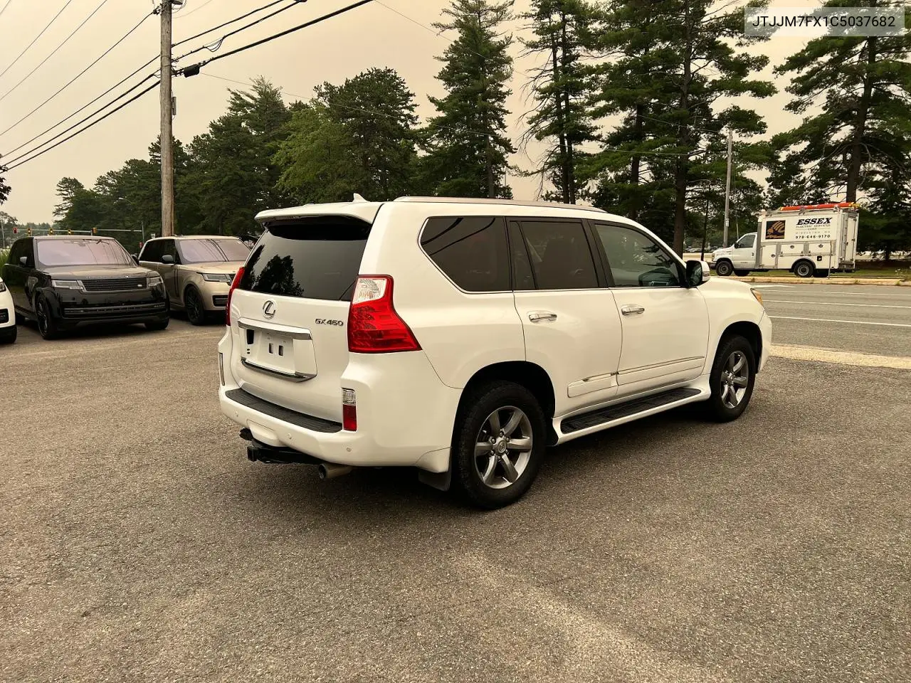 2012 Lexs Gx 460 Pre VIN: JTJJM7FX1C5037682 Lot: 61612156