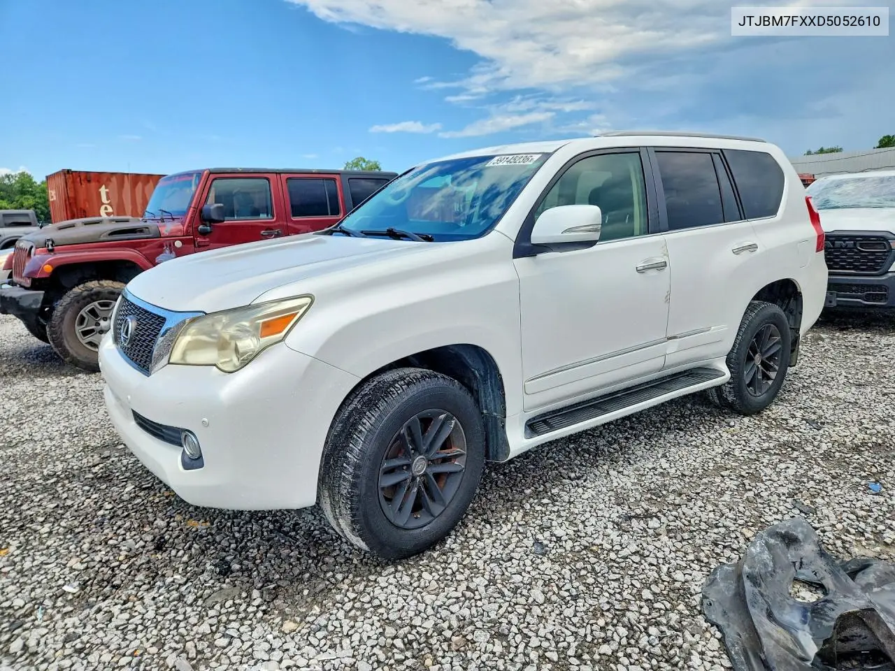 2013 Lexus Gx 460 VIN: JTJBM7FXXD5052610 Lot: 59145236