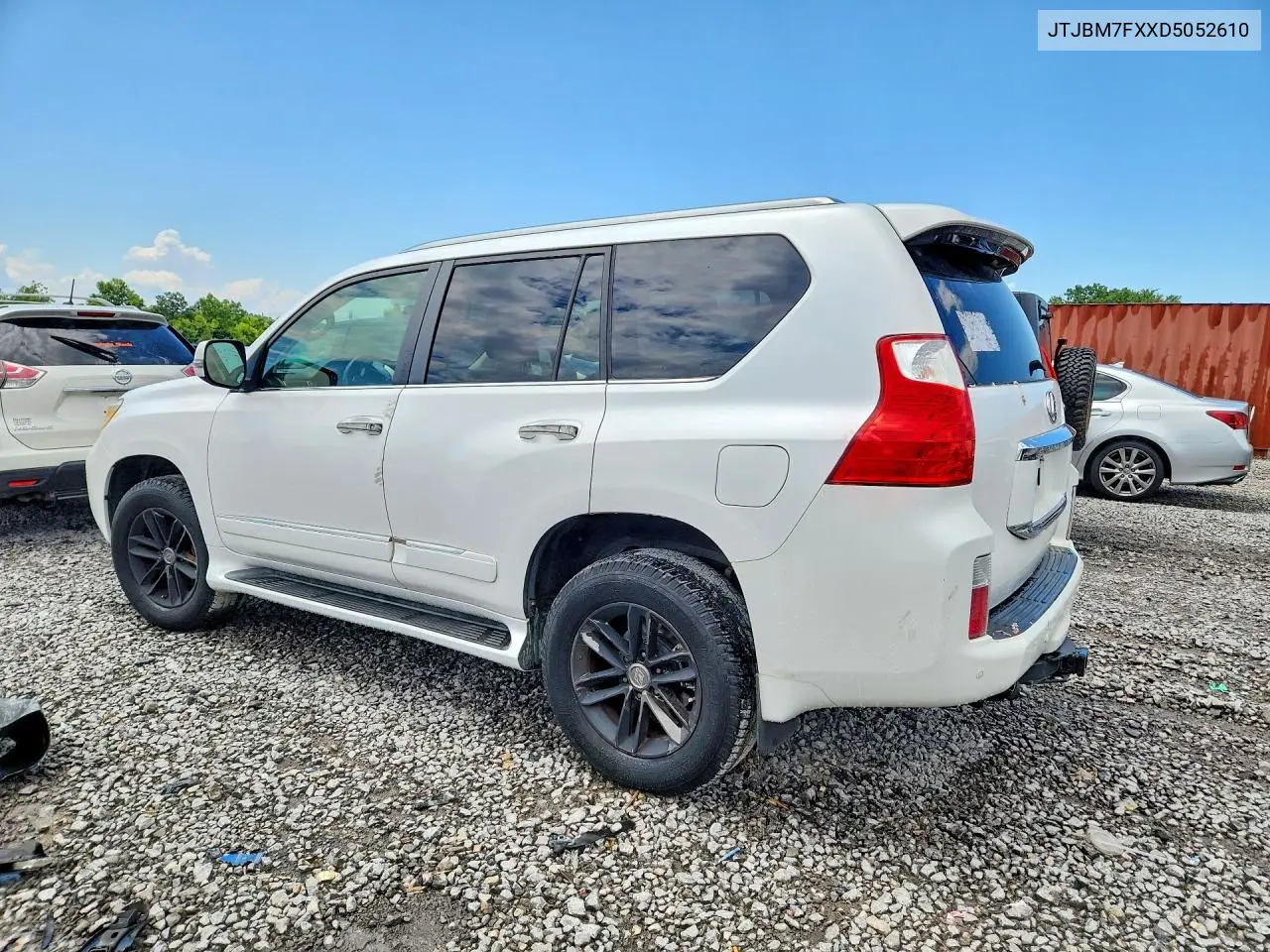 2013 Lexus Gx 460 VIN: JTJBM7FXXD5052610 Lot: 59145236