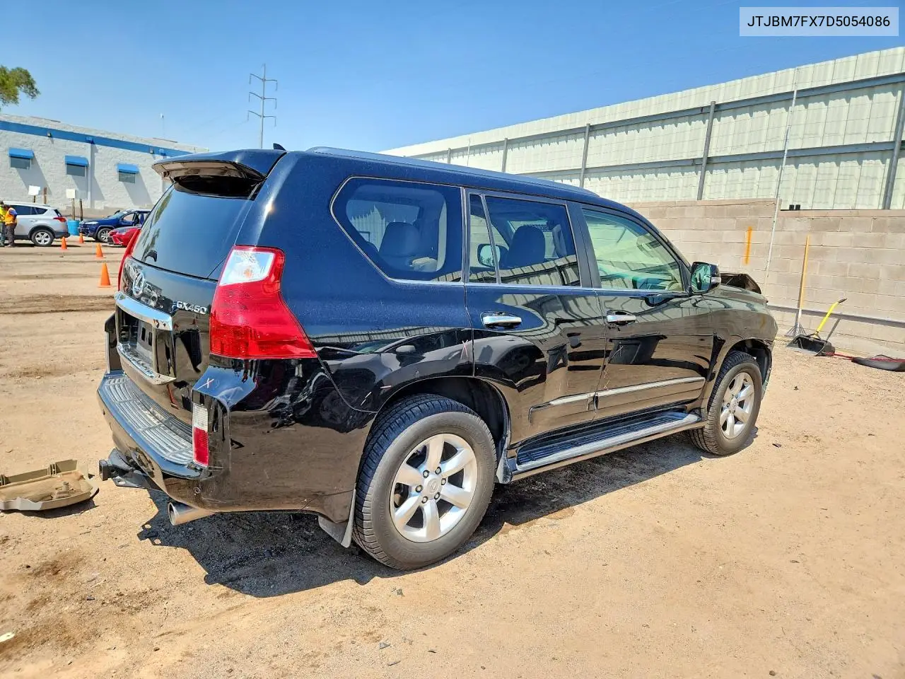 2013 Lexus Gx 460 VIN: JTJBM7FX7D5054086 Lot: 59327136