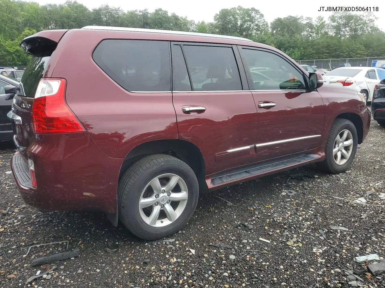 2013 Lexus Gx 460 VIN: JTJBM7FX0D5064118 Lot: 60110136
