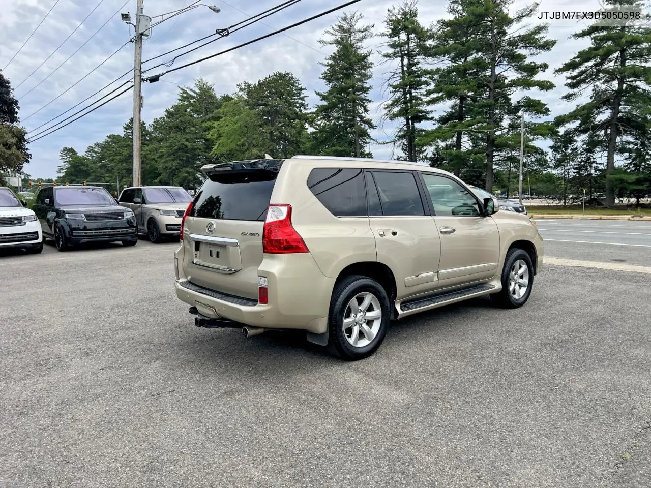 2013 Lexus Gx 460 VIN: JTJBM7FX3D5050598 Lot: 60229136