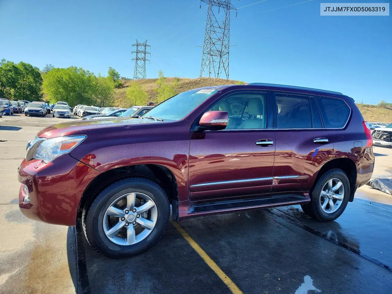 2013 Lexus Gx 460 Premium VIN: JTJJM7FX0D5063319 Lot: 60488366