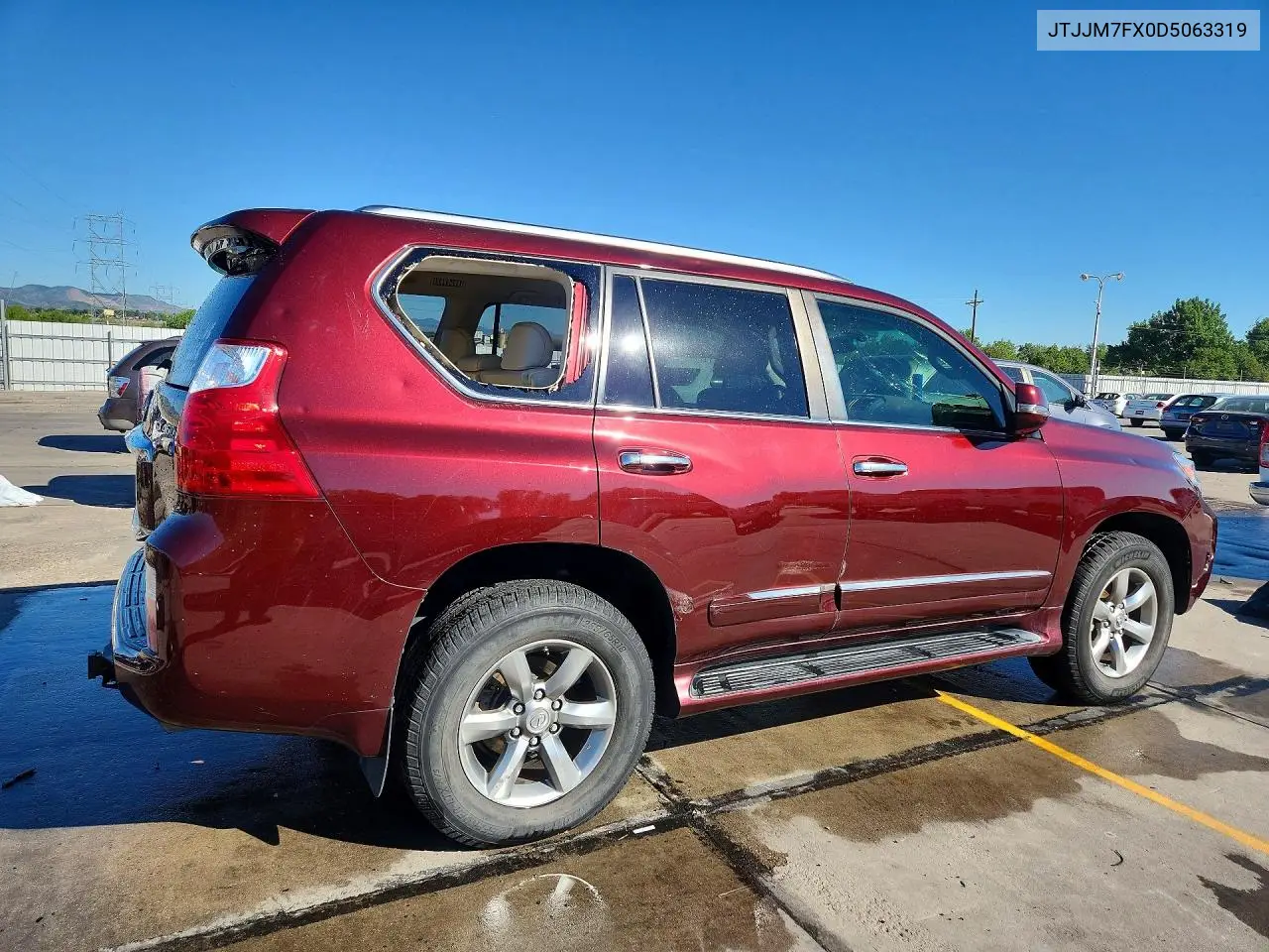 2013 Lexus Gx 460 Premium VIN: JTJJM7FX0D5063319 Lot: 60488366