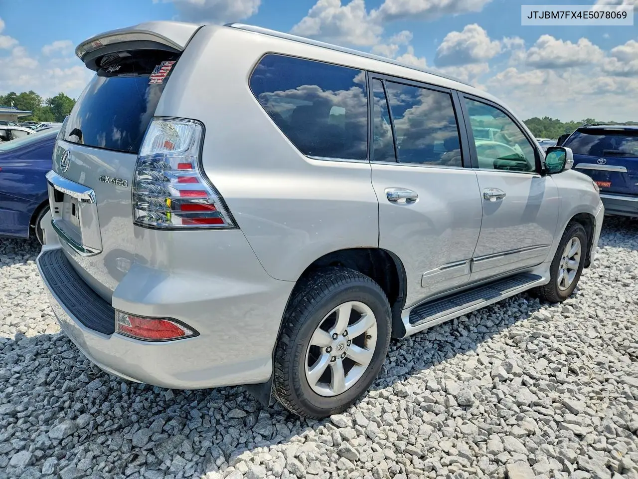 2014 Lexus Gx 460 VIN: JTJBM7FX4E5078069 Lot: 59906496