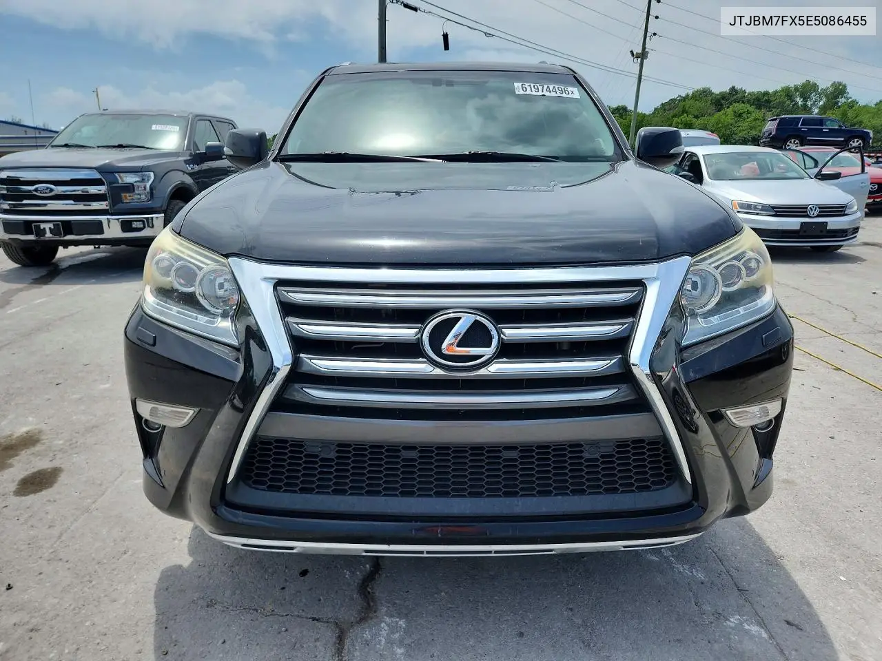 2014 Lexus Gx 460 VIN: JTJBM7FX5E5086455 Lot: 61974496