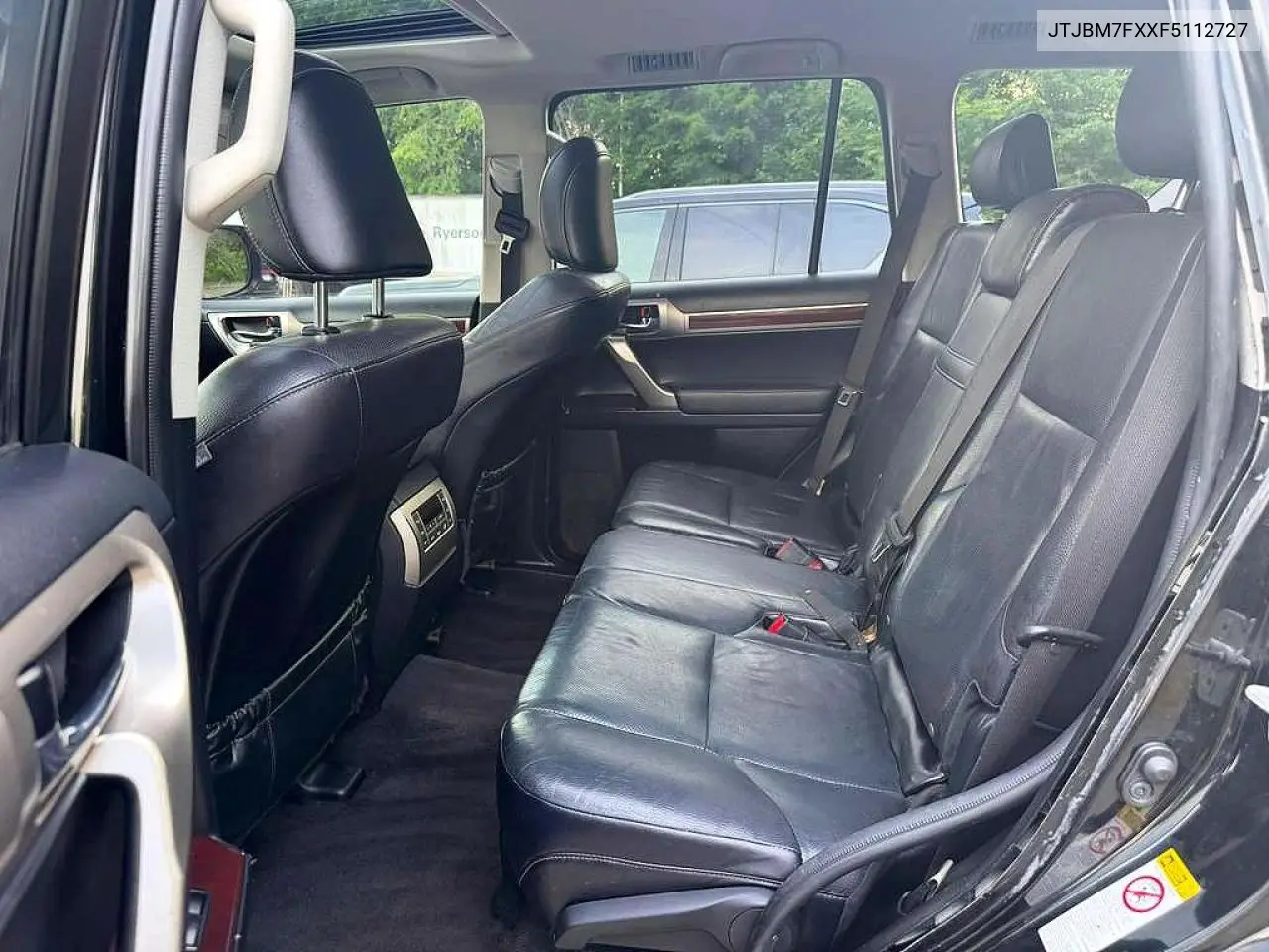 2015 Lexus Gx 460 VIN: JTJBM7FXXF5112727 Lot: 59060306