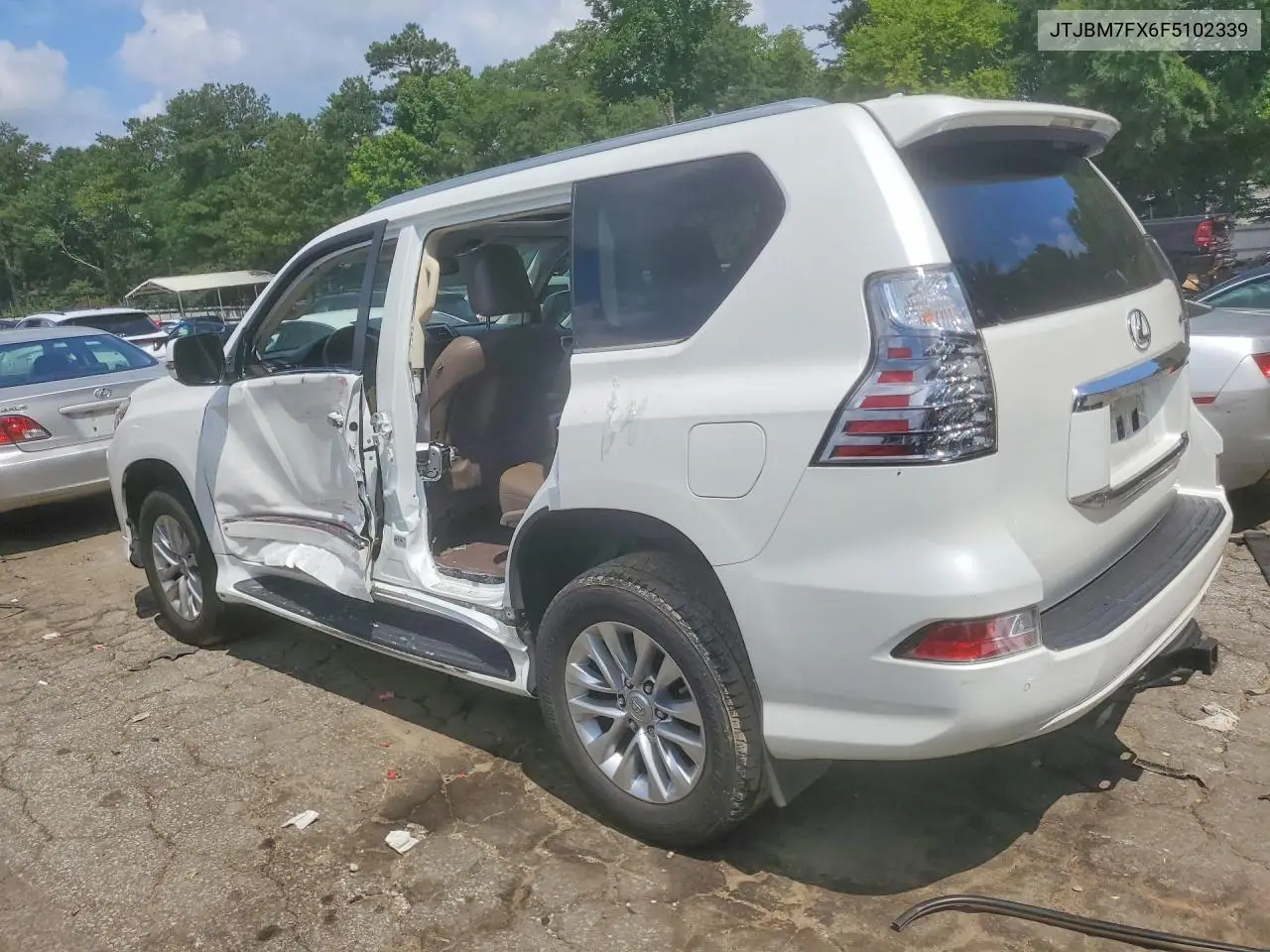 2015 Lexus Gx 460 VIN: JTJBM7FX6F5102339 Lot: 59712936