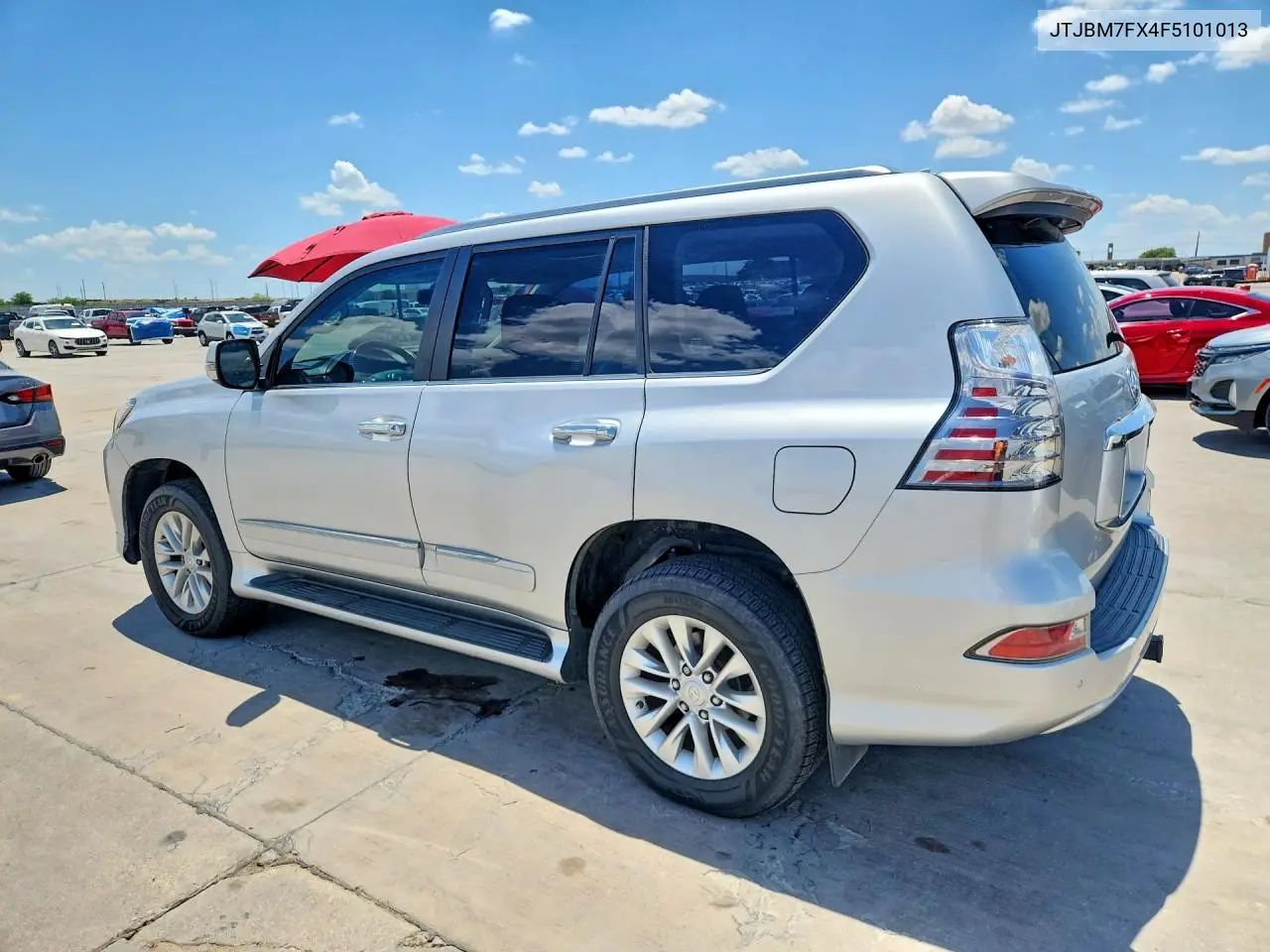 2015 Lexus Gx 460 VIN: JTJBM7FX4F5101013 Lot: 59772746