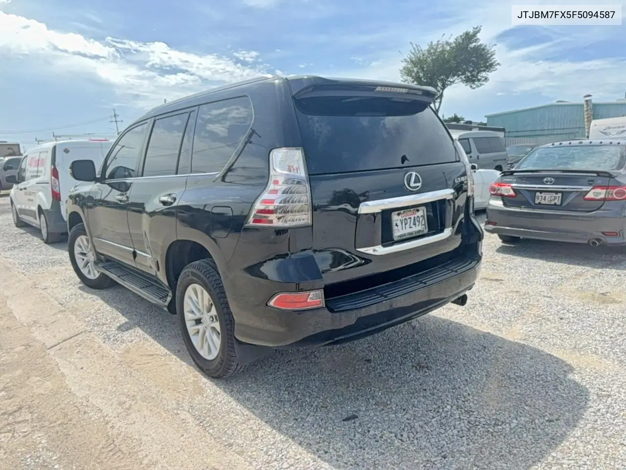 2015 Lexus Gx 460 VIN: JTJBM7FX5F5094587 Lot: 61035106