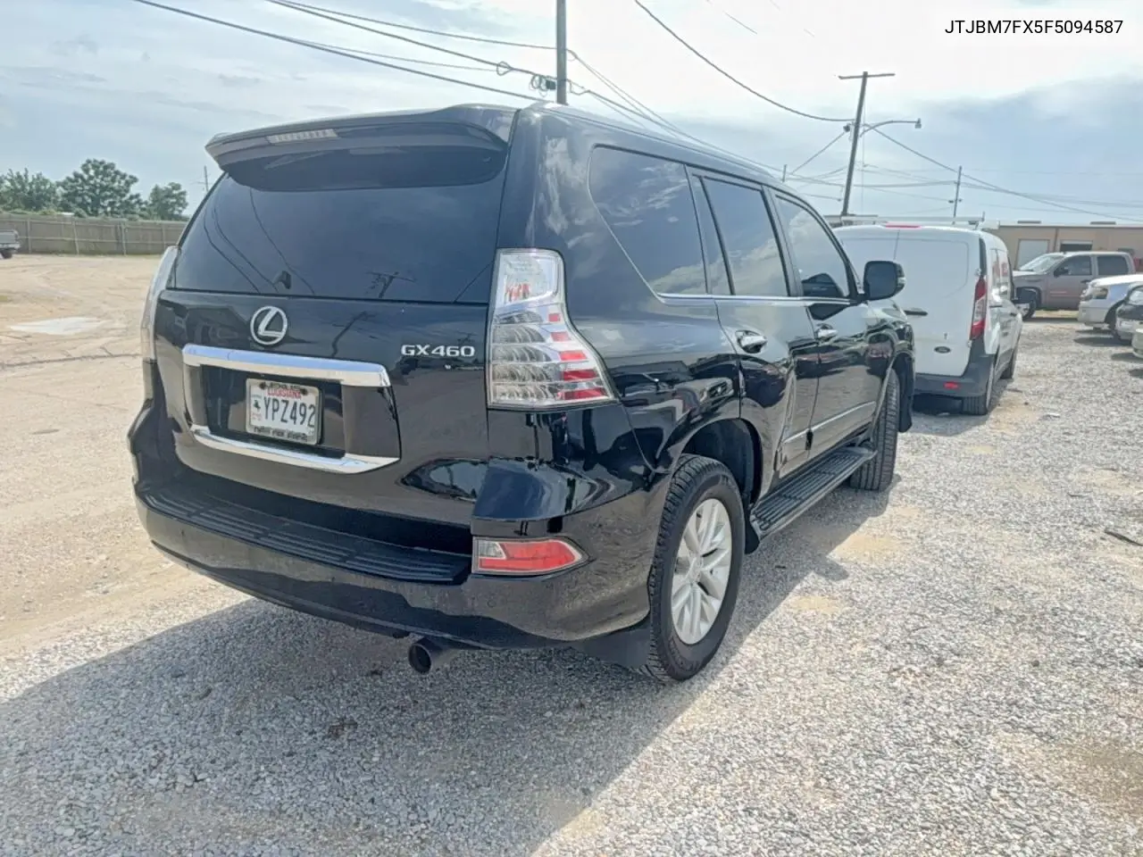 2015 Lexus Gx 460 VIN: JTJBM7FX5F5094587 Lot: 61035106