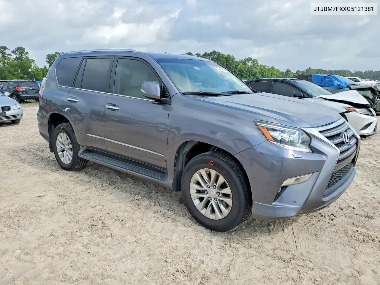 2016 Lexus Gx 460 VIN: JTJBM7FXXG5121381 Lot: 58136146