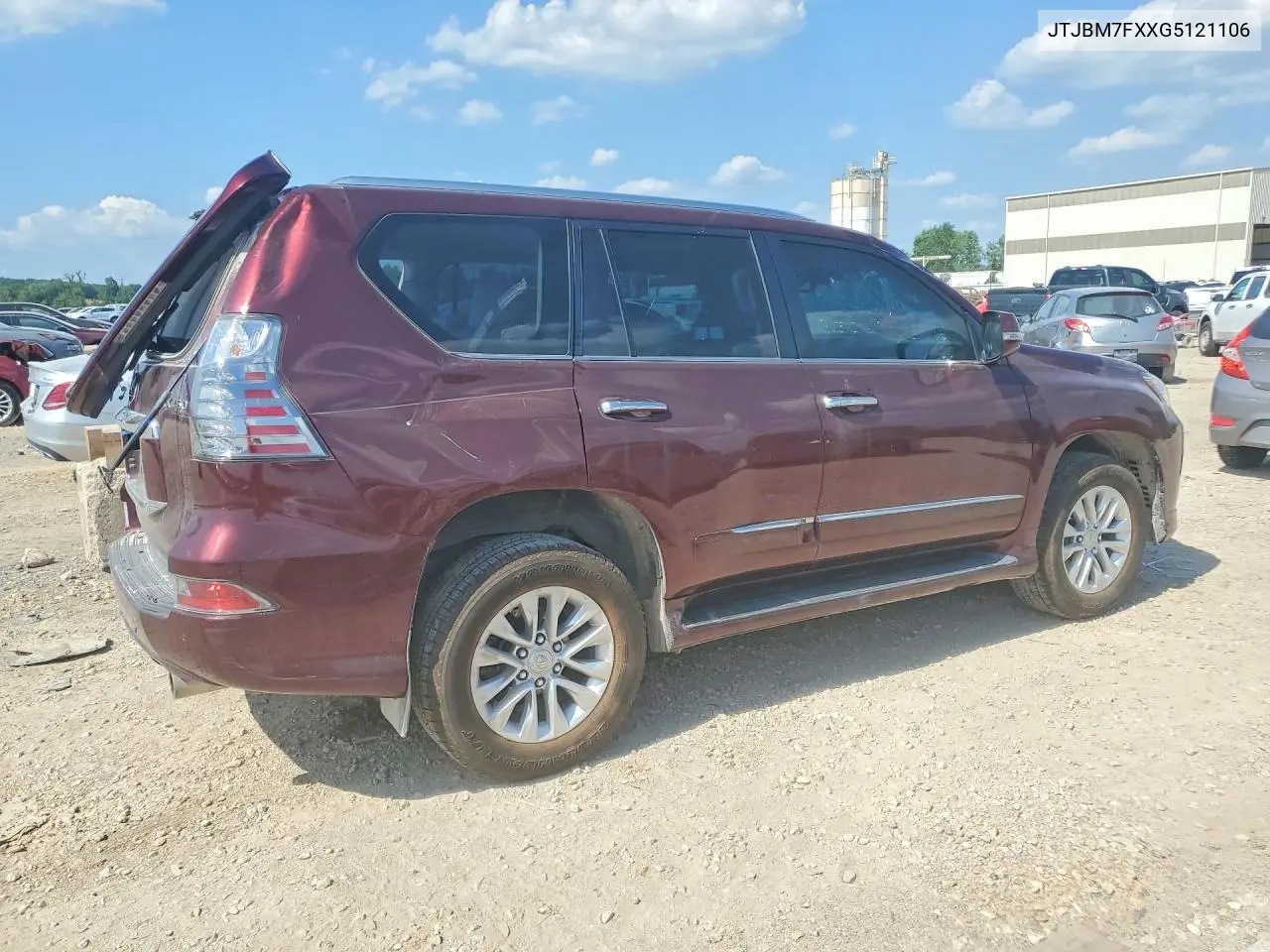 2016 Lexus Gx 460 VIN: JTJBM7FXXG5121106 Lot: 59055676