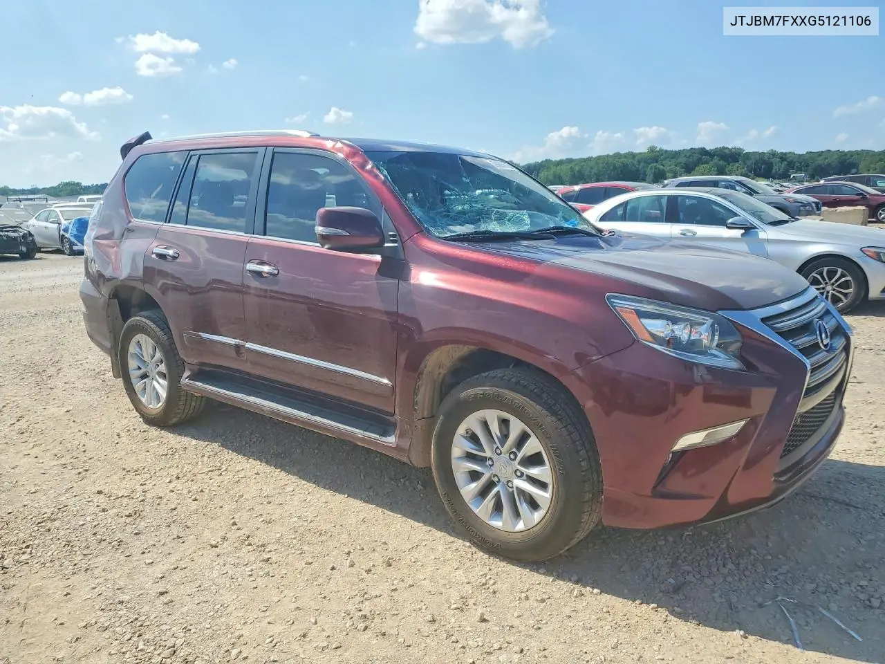 2016 Lexus Gx 460 VIN: JTJBM7FXXG5121106 Lot: 59055676