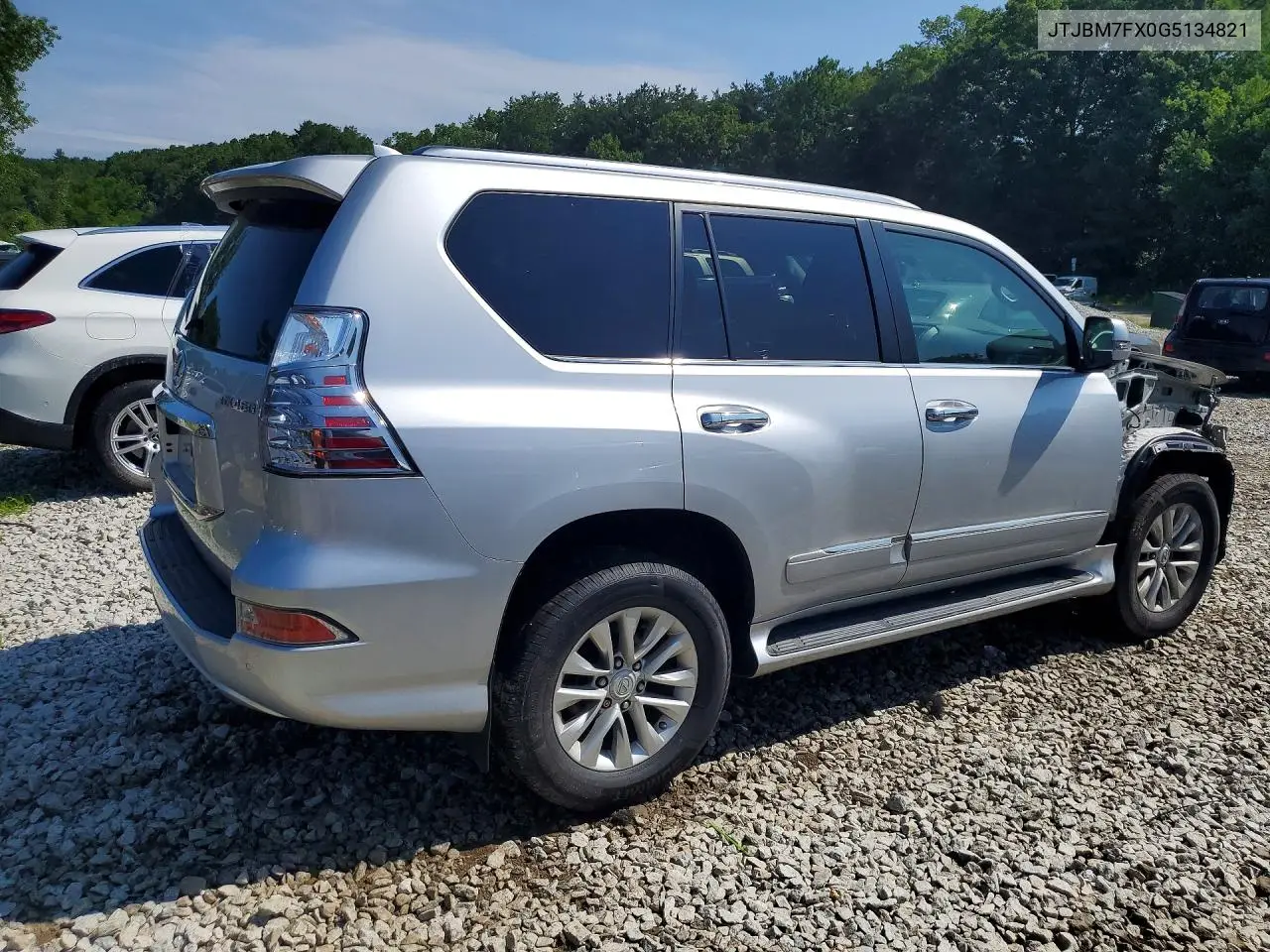 2016 Lexus Gx 460 VIN: JTJBM7FX0G5134821 Lot: 59352476