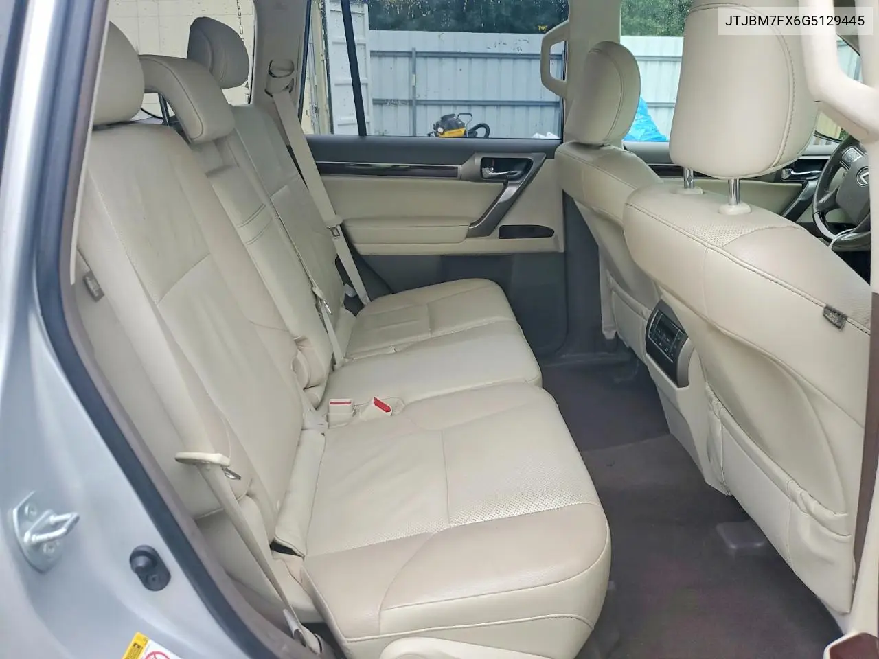2016 Lexus Gx 460 VIN: JTJBM7FX6G5129445 Lot: 60574546