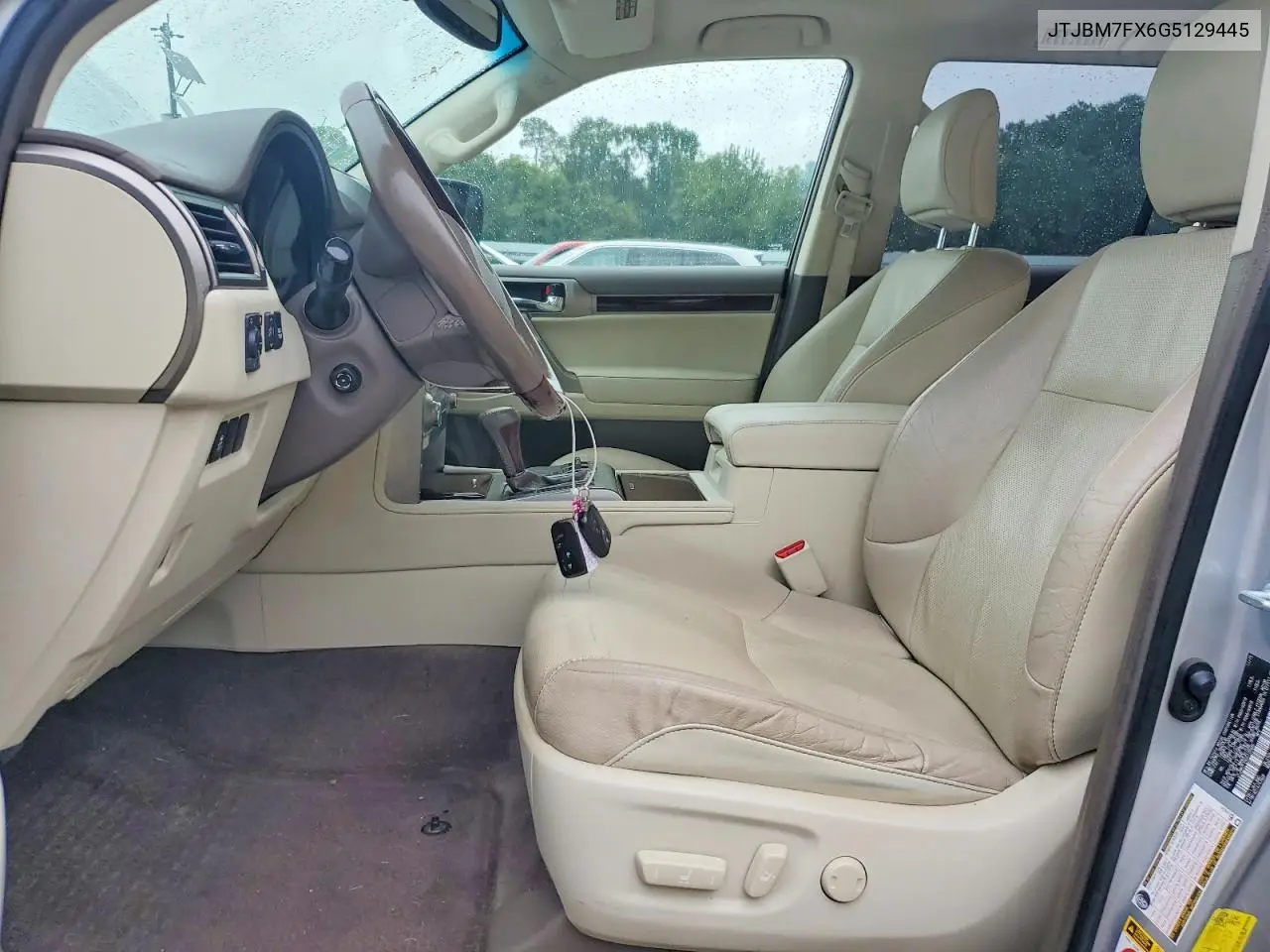 2016 Lexus Gx 460 VIN: JTJBM7FX6G5129445 Lot: 60574546