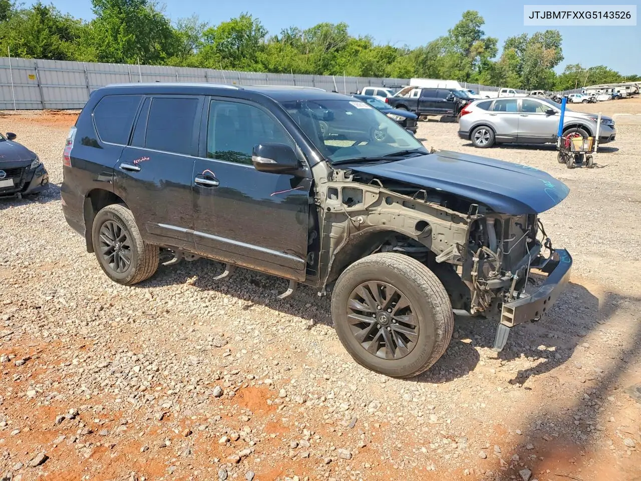 2016 Lexus Gx 460 VIN: JTJBM7FXXG5143526 Lot: 60606186
