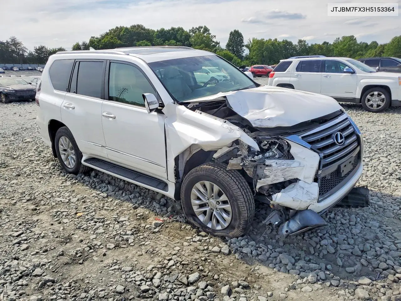 2017 Lexus Gx 460 VIN: JTJBM7FX3H5153364 Lot: 57779086