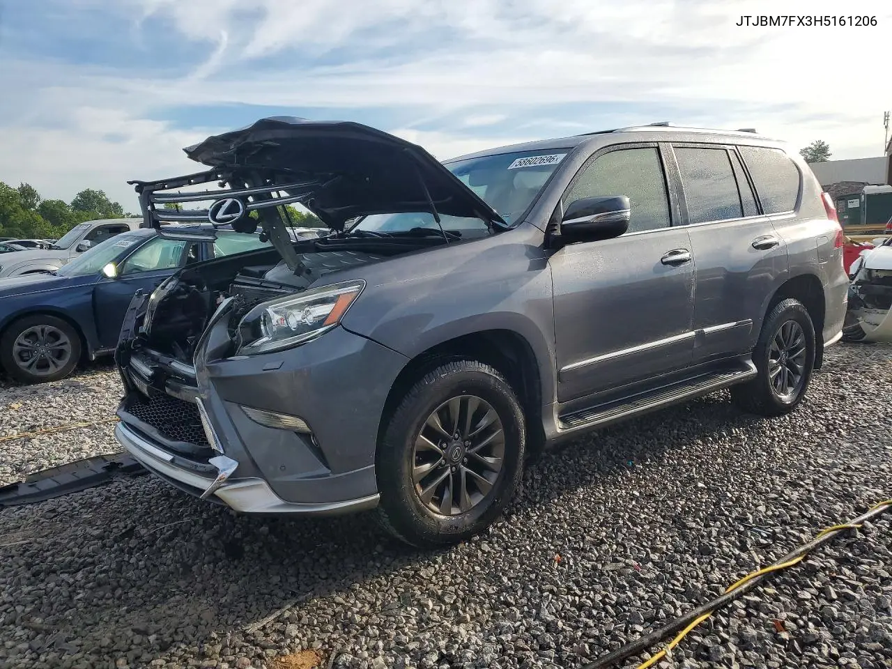2017 Lexus Gx 460 VIN: JTJBM7FX3H5161206 Lot: 58602696