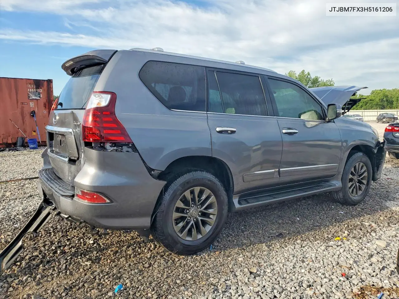 2017 Lexus Gx 460 VIN: JTJBM7FX3H5161206 Lot: 58602696