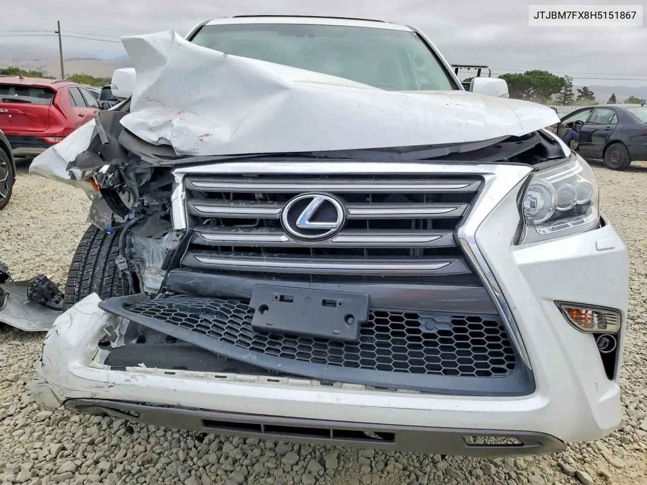 2017 Lexus Gx 460 VIN: JTJBM7FX8H5151867 Lot: 59670356