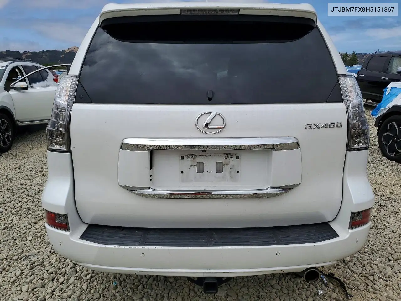 2017 Lexus Gx 460 VIN: JTJBM7FX8H5151867 Lot: 59670356