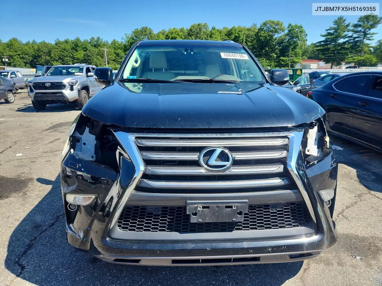 2017 Lexus Gx 460 VIN: JTJBM7FX5H5169355 Lot: 60048196