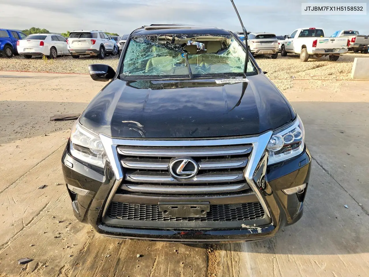 2017 Lexus Gx 460 VIN: JTJBM7FX1H5158532 Lot: 60900686