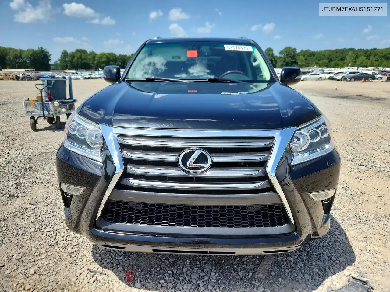 2017 Lexus Gx 460 VIN: JTJBM7FX6H5151771 Lot: 61376826