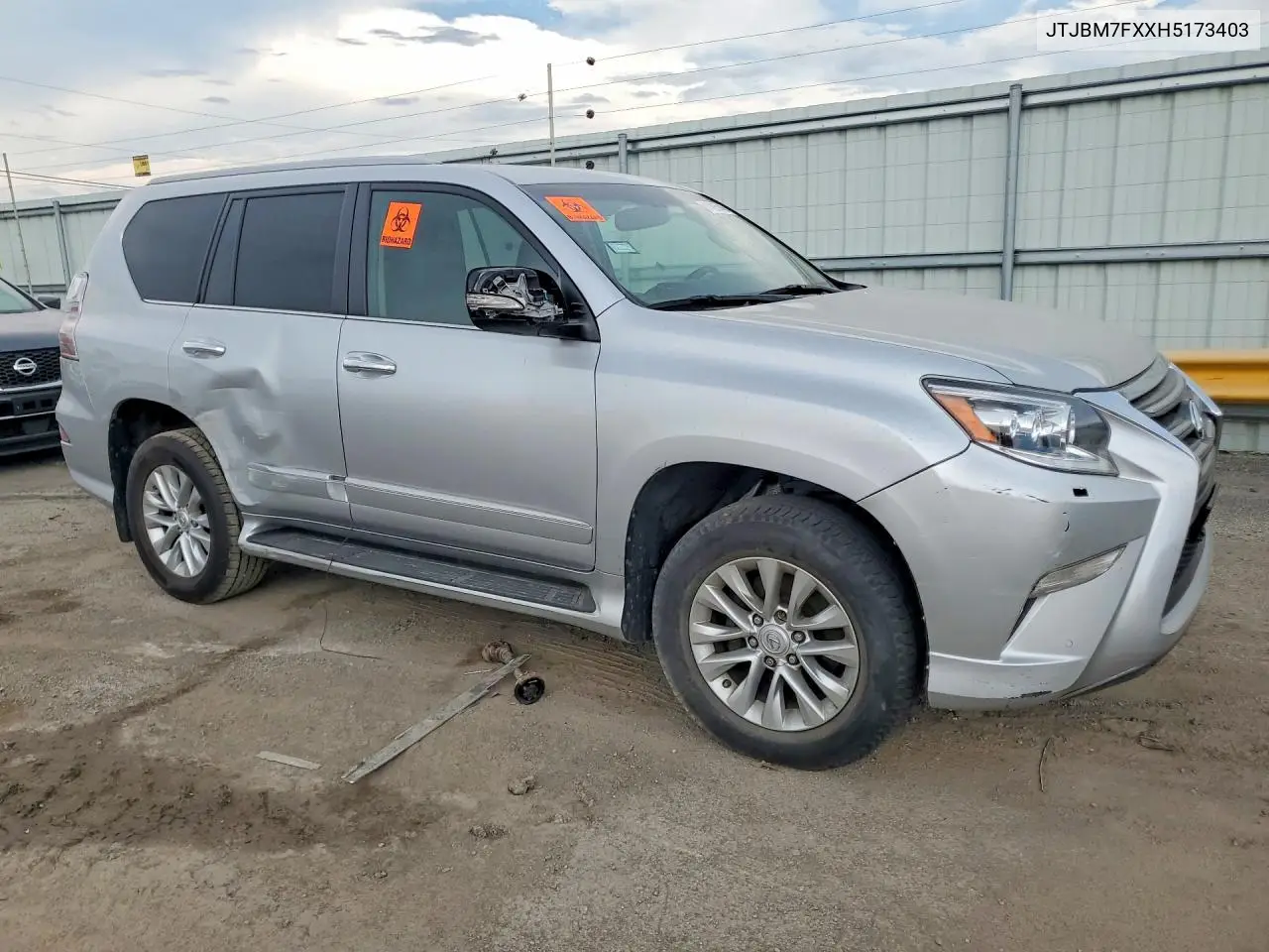 2017 Lexus Gx 460 VIN: JTJBM7FXXH5173403 Lot: 61495946