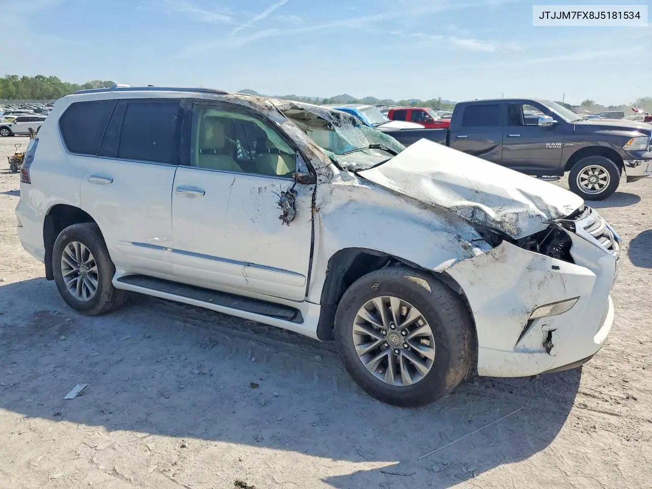 2018 Lexus Gx 460 Premium VIN: JTJJM7FX8J5181534 Lot: 49884716