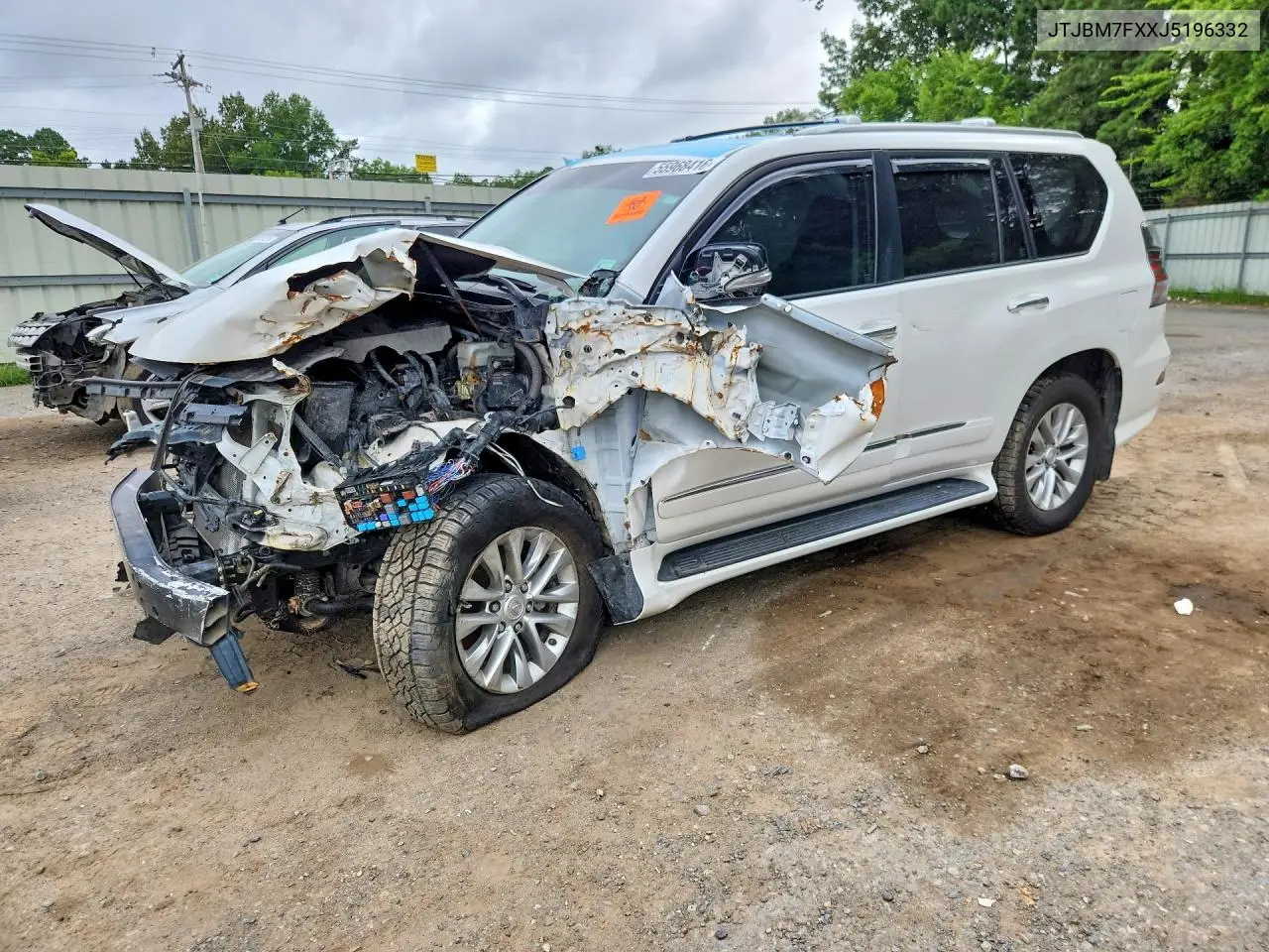2018 Lexus Gx 460 VIN: JTJBM7FXXJ5196332 Lot: 55968416