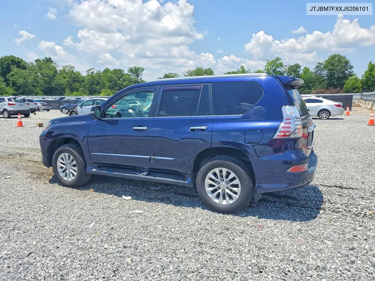 2018 Lexus Gx 460 VIN: JTJBM7FXXJ5206101 Lot: 57189996