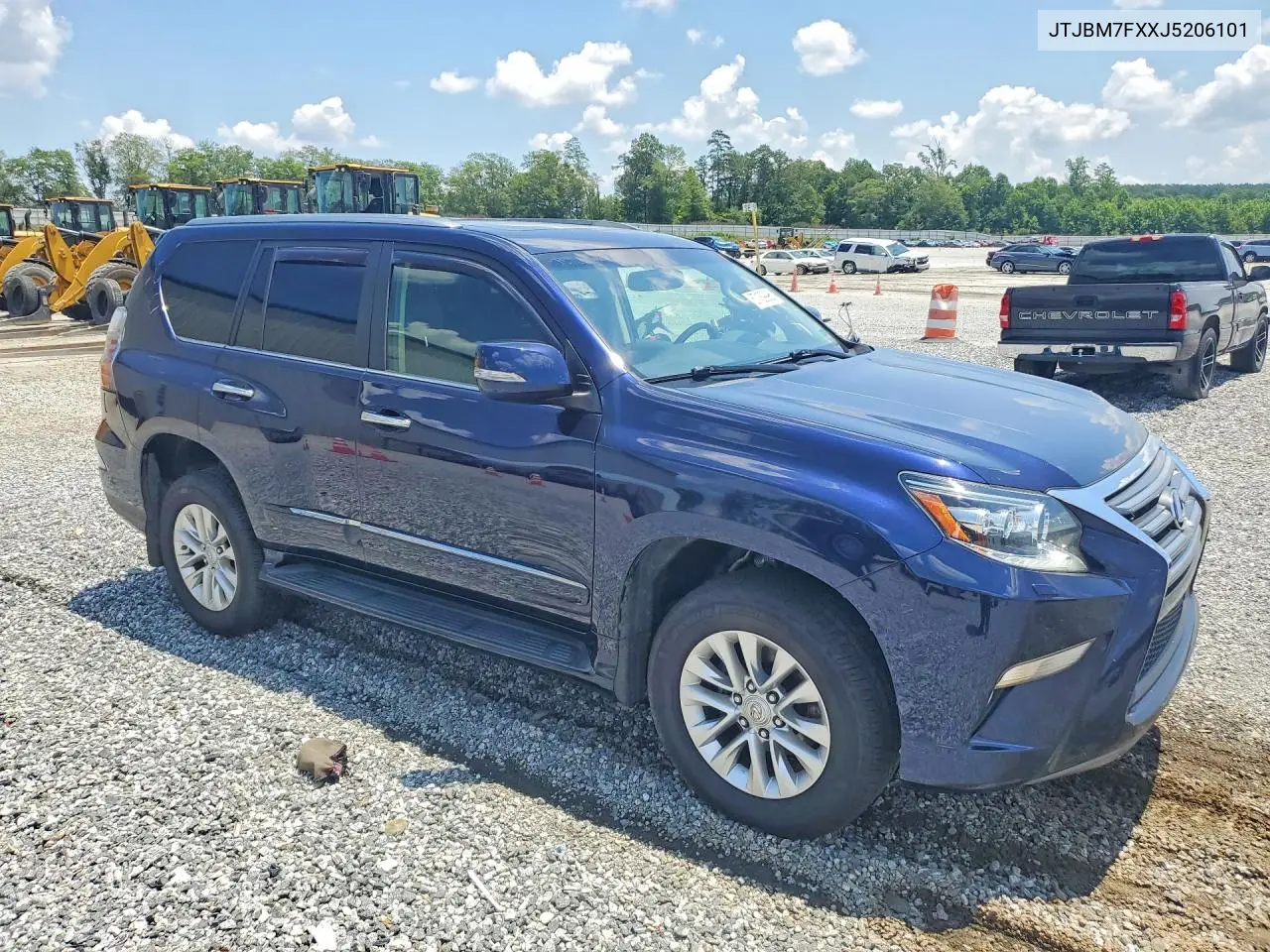 2018 Lexus Gx 460 VIN: JTJBM7FXXJ5206101 Lot: 57189996