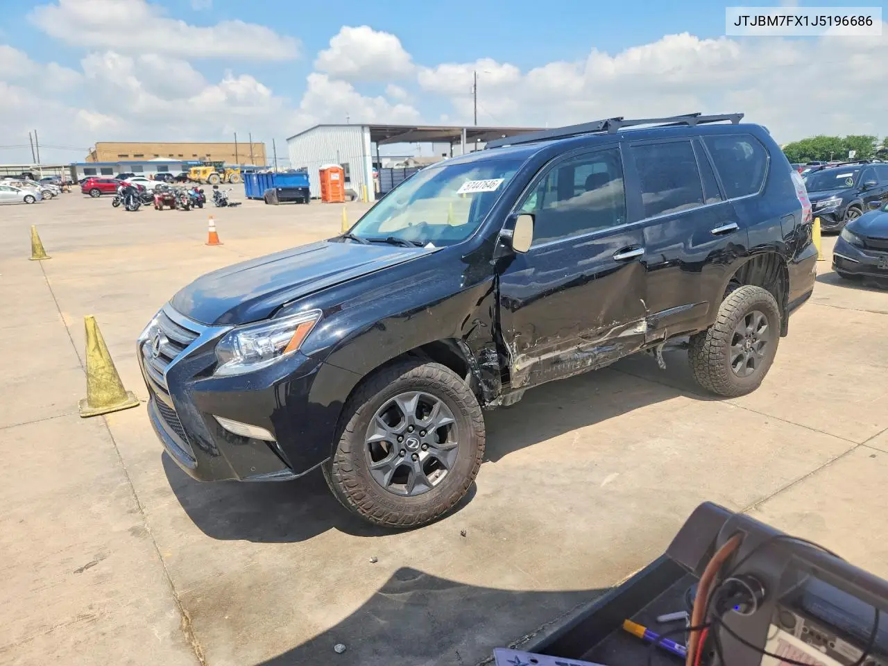 2018 Lexus Gx 460 VIN: JTJBM7FX1J5196686 Lot: 57447646