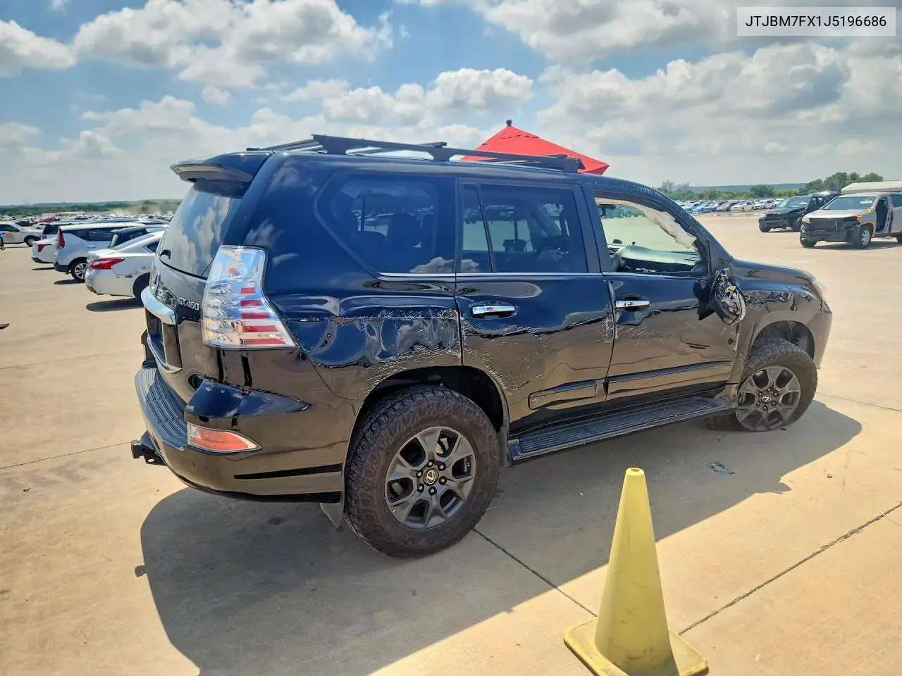 2018 Lexus Gx 460 VIN: JTJBM7FX1J5196686 Lot: 57447646