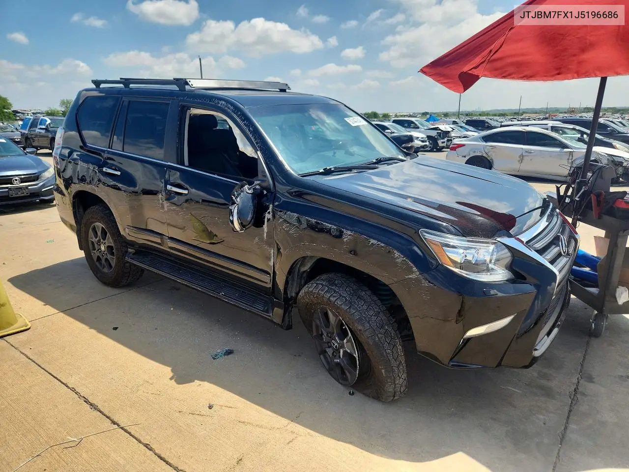2018 Lexus Gx 460 VIN: JTJBM7FX1J5196686 Lot: 57447646