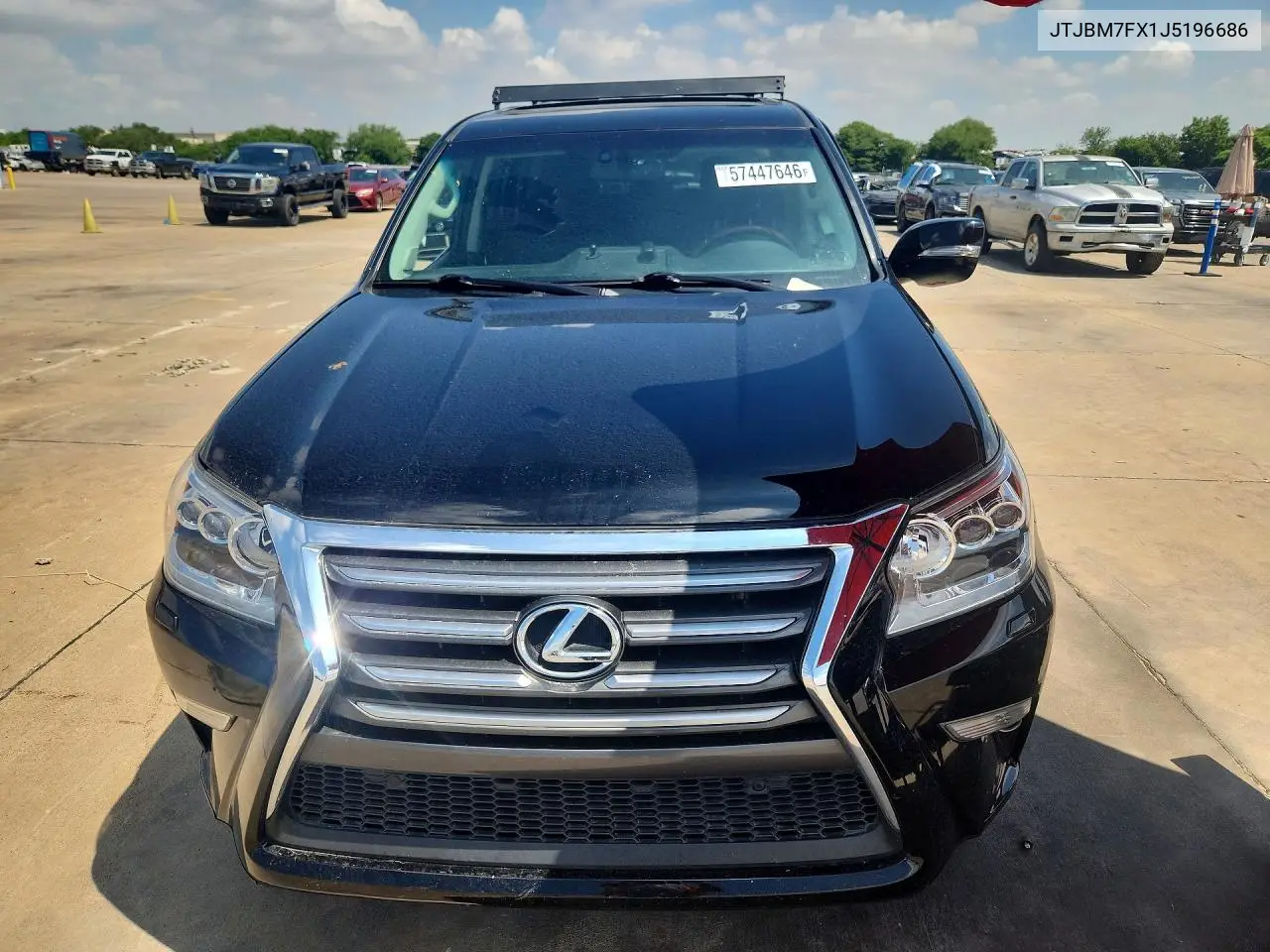 2018 Lexus Gx 460 VIN: JTJBM7FX1J5196686 Lot: 57447646