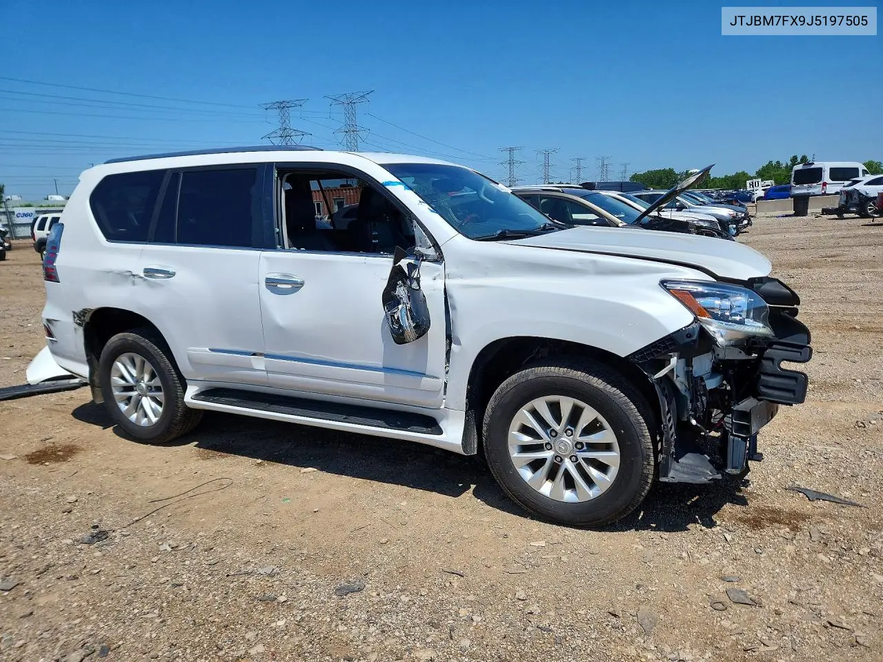 2018 Lexus Gx 460 VIN: JTJBM7FX9J5197505 Lot: 59390136