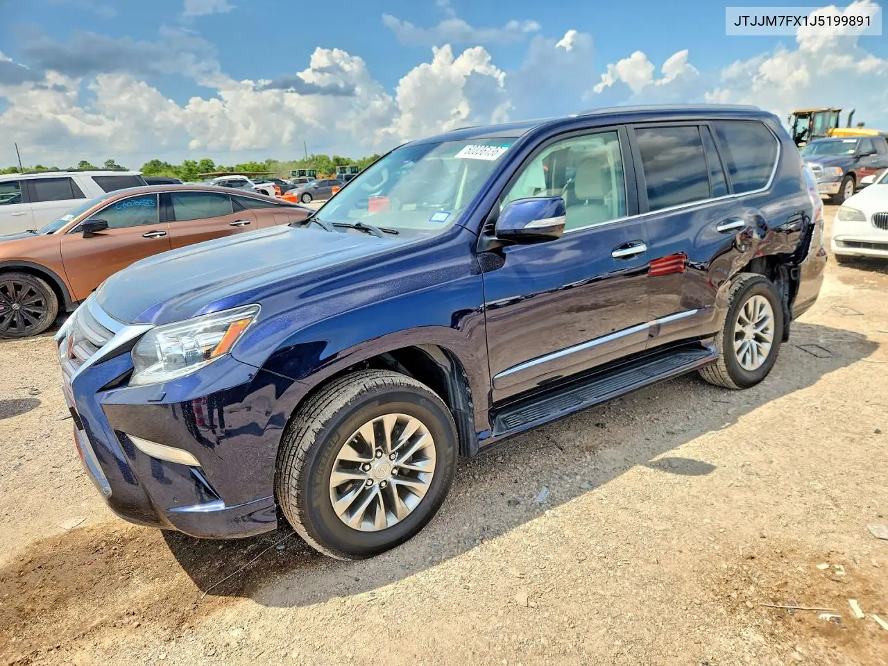 2018 Lexus Gx 550 Overtrail+ VIN: JTJJM7FX1J5199891 Lot: 60036136