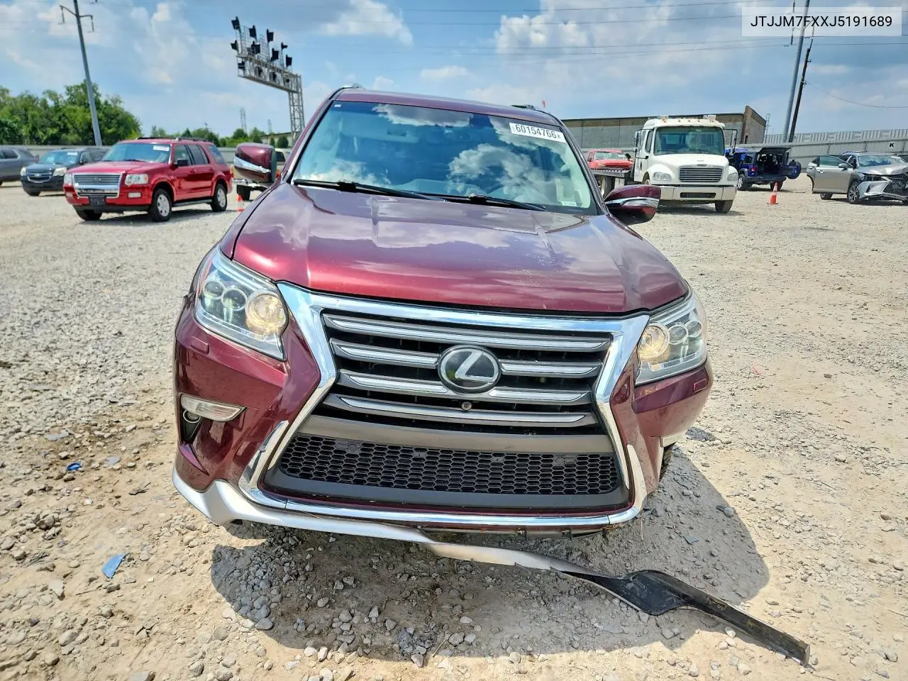 2018 Lexus Gx 460 Premium VIN: JTJJM7FXXJ5191689 Lot: 60154766