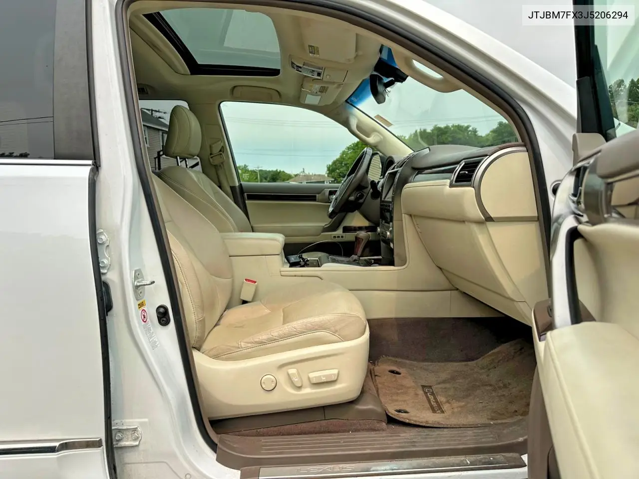 2018 Lexus Gx 460 VIN: JTJBM7FX3J5206294 Lot: 60740886