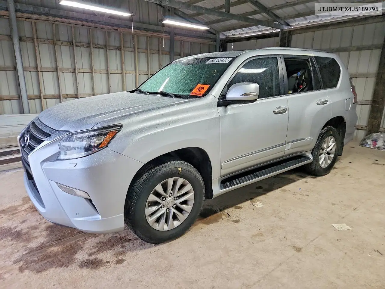 2018 Lexus Gx 460 VIN: JTJBM7FX4J5189795 Lot: 60755436