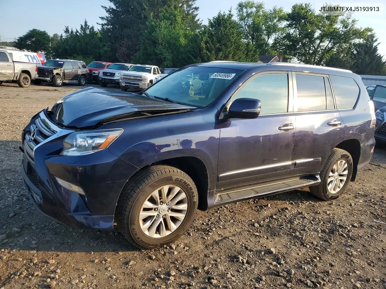 2018 Lexus Gx 460 VIN: JTJBM7FX4J5193913 Lot: 60849986
