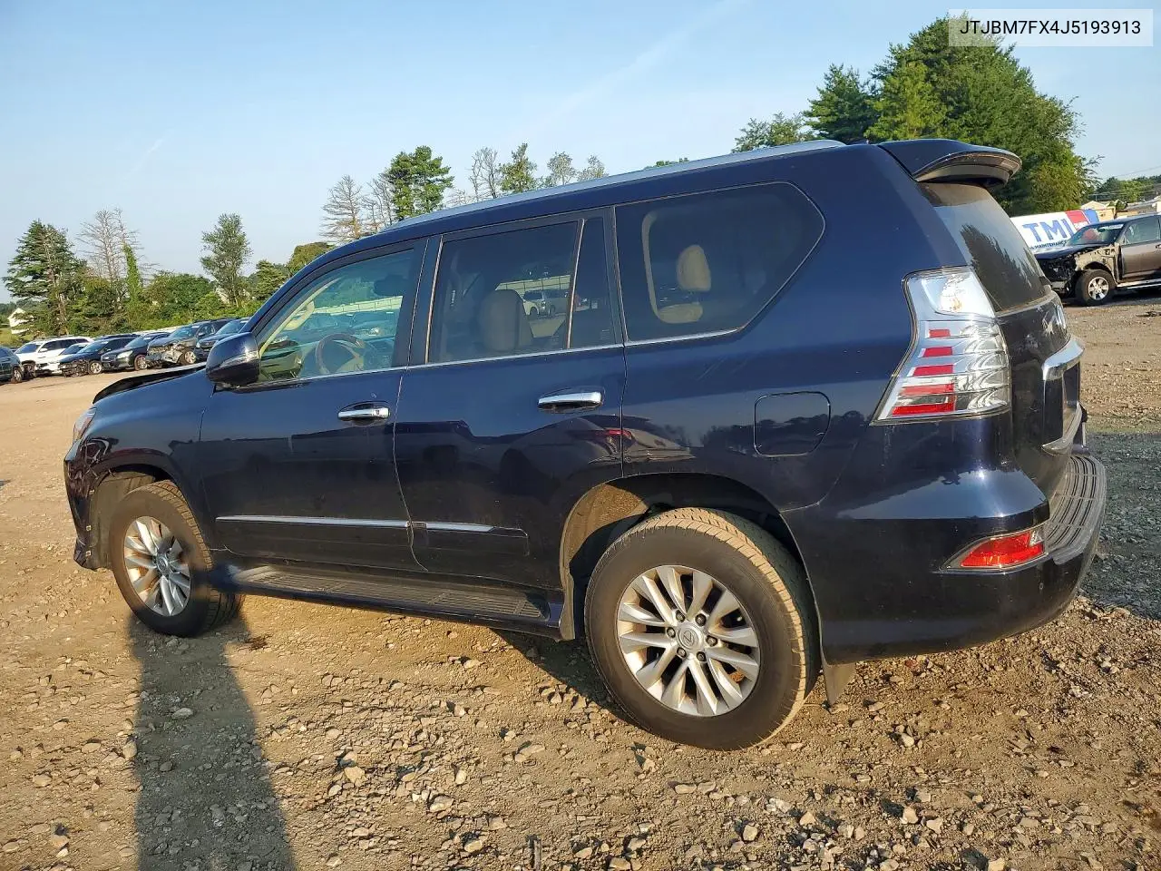 2018 Lexus Gx 460 VIN: JTJBM7FX4J5193913 Lot: 60849986