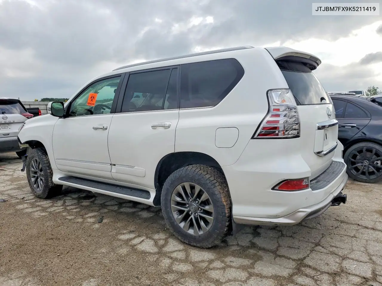 2019 Lexus Gx 460 VIN: JTJBM7FX9K5211419 Lot: 59261776