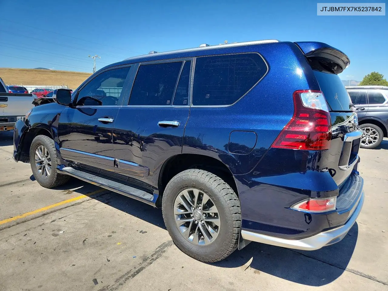 2019 Lexus Gx 460 VIN: JTJBM7FX7K5237842 Lot: 61080176