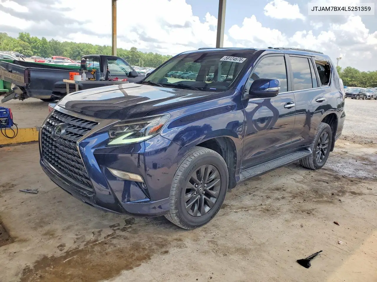 2020 Lexus Gx 460 Premium VIN: JTJAM7BX4L5251359 Lot: 59124676