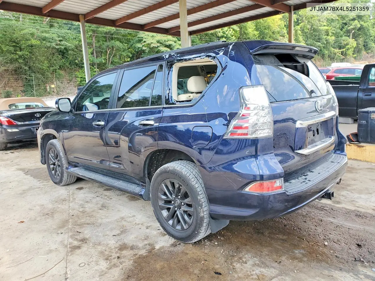 2020 Lexus Gx 460 Premium VIN: JTJAM7BX4L5251359 Lot: 59124676